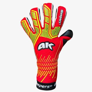 4keepers, rękawice piłkarskie, Neo Elegant Neo Lava RF2G junior, rozmiar 7