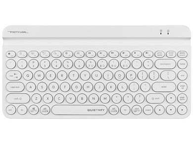 A4tech Klawiatura bezprzewodowa Fstyler Fbk30 2.4ghz + Bt White A4tkla47187