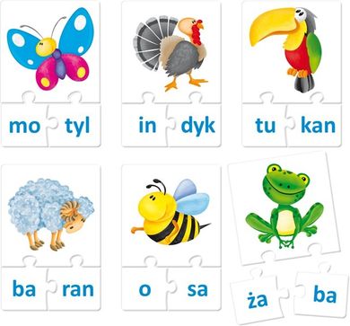 Adamigo, Układam i czytam, gra edukacyjna
