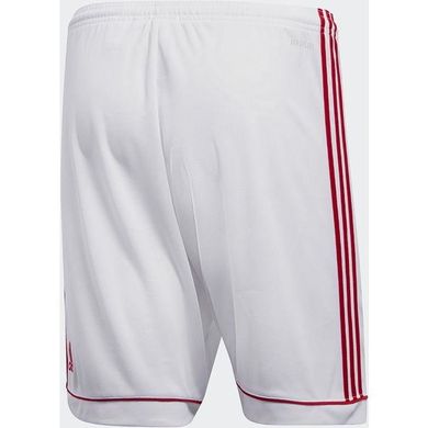 Adidas, Squadra 17, spodenki męskie, biało-czerwone, rozmiar S
