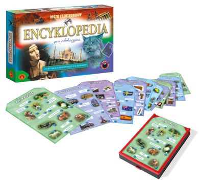 Alexander, Mózg elektronowy, Encyklopedia, gra edukacyjna