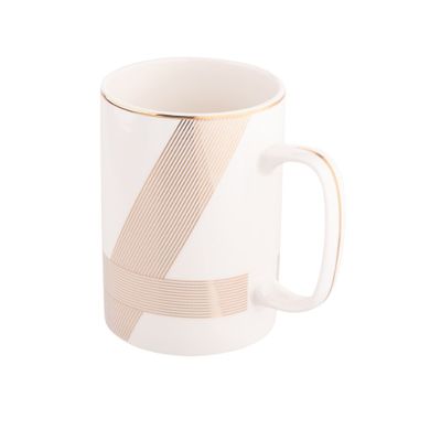 Altom Design, Modern Art, kubek prosty, biały, 350 ml