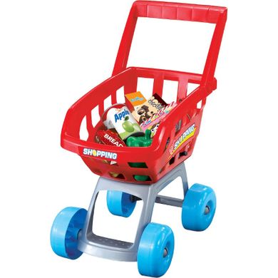 Anek dla Dzieci, Supermarket, zestaw z koszykiem i ladą