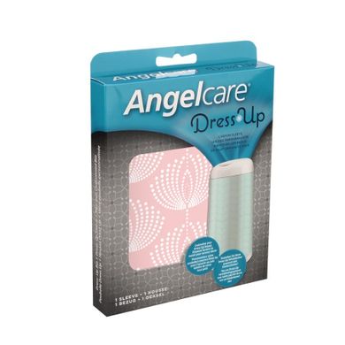Angelcare, Dress Up, rękaw do pojemnika na pieluchy, różowy