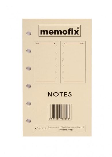 Antra, wkład do organizera MEM/K Notes