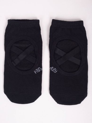 Antypoślizgowe skarpetki, unisex, czarne, zestaw, 3 szt., Yoclub