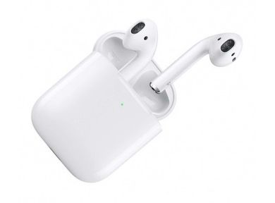 Apple, słuchawki AirPods 2, MRXJ2ZM/A, biały