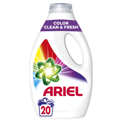 Ariel, Color Clean & Fresh, płyn do prania, 20 prań