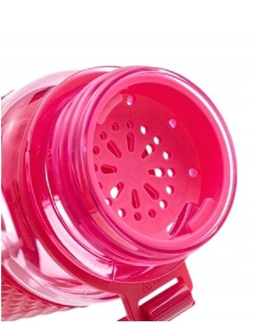 Astra, Aqua Pure, bidon, neon pink, 400 ml