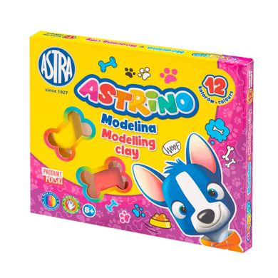 Astra, Astrino, modelina, 12 kolorów, 11g