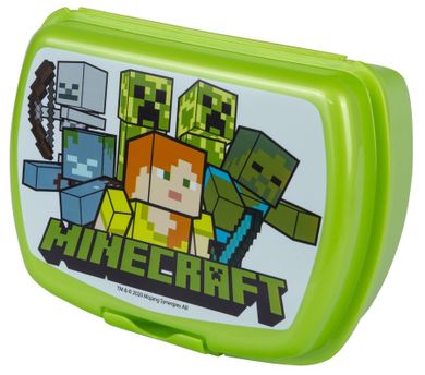 Astra, Minecraft, lunchbox, zielony