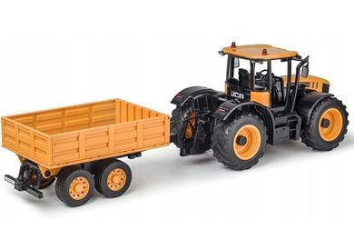 Ata, Double Eagle, traktor JCB z przyczepą, zdalnie sterowany, 1:16
