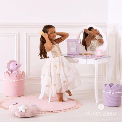 Atmosphera for kids, toaletka dla dziecka, z taboretem, Sirene