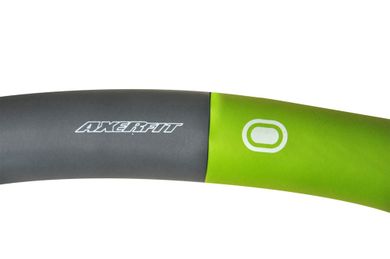 Axer Sport, Hula Hoop, zielone, 100 cm, 6 elementów
