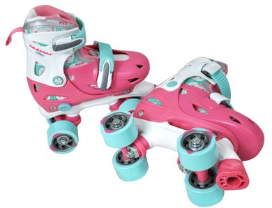 Axer Sport, Pink, wrotki regulowane, rozmiar 27-30