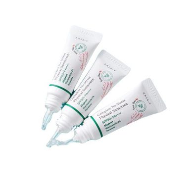 AXIS-Y, Complete No-Stress Physical Sunscreen V.3 SPF50+/PA++++, krem do twarzy z filtrami fizycznymi, 10 ml