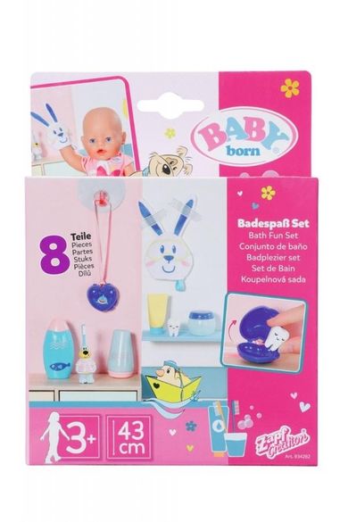 Baby Born, zestaw do zabawy w kąpieli dla lalki