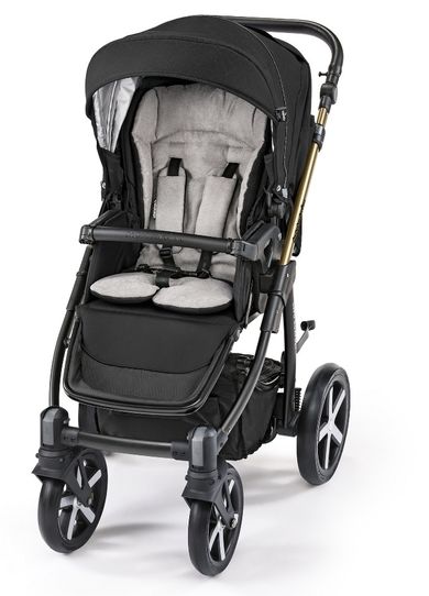 Baby Design, Lupo Comfort, Limited, wózek wielofunkcyjny, czarny
