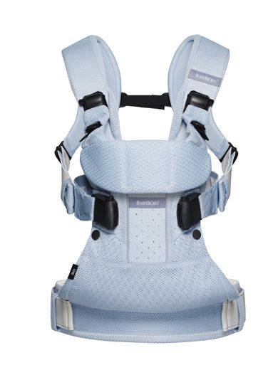 BabyBjörn, One Air, nosidełko ergonomiczne, błękitne