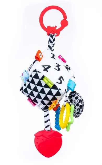 Balibazoo, Kostka Sensory, zabawka sensoryczna, zawieszka