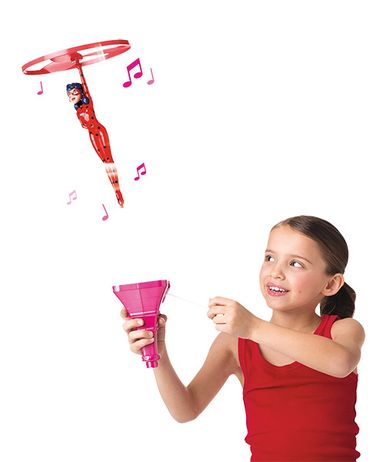 Bandai, Miraculous, Latająca biedronka, zestaw z figurką