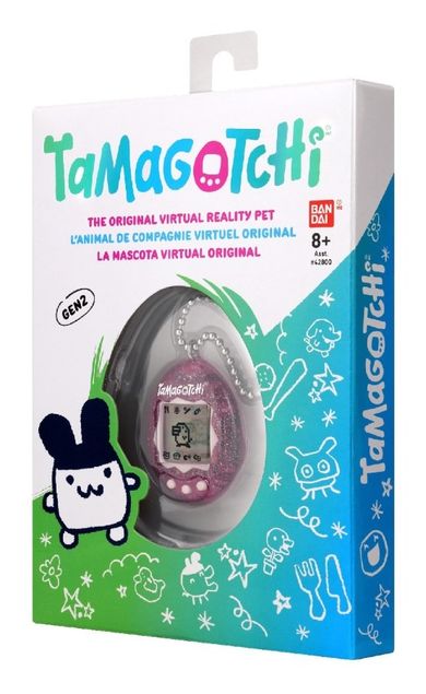 Bandai, Tamagotchi, zabawka interaktywna, Pink Glitter