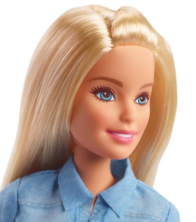 Barbie, Barbie w podróży, lalka z akcesoriami i naklejkami