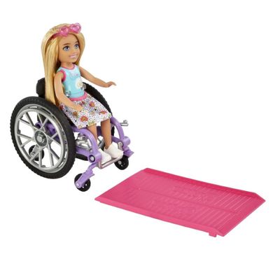 Barbie, Chelsea na wózku, zestaw z lalką i akcesoriami