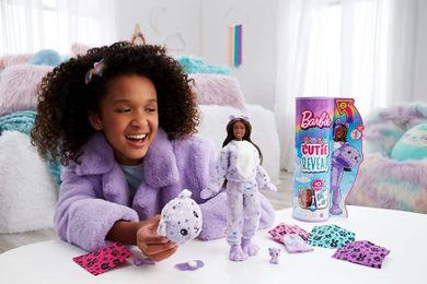 Barbie, Cutie Reveal, lalka miś z akcesoriami, seria 2