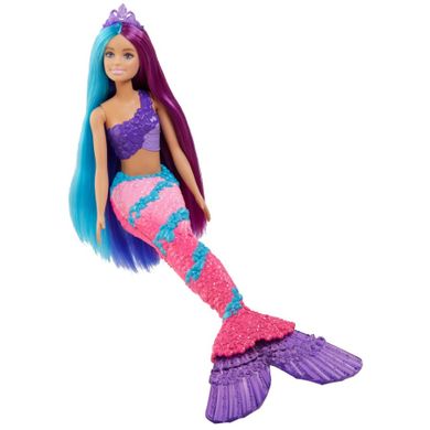 Barbie, Dreamtopia, Długie włosy, lalka syrenka