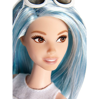 Barbie Fashionistas, Modne przyjaciółki, Blue Beauty, lalka Tall