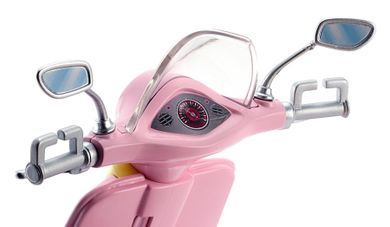 Barbie, skuter ze szczeniaczkiem