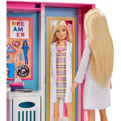 Barbie, Wymarzona szafa, zestaw z lalką i akcesoriami