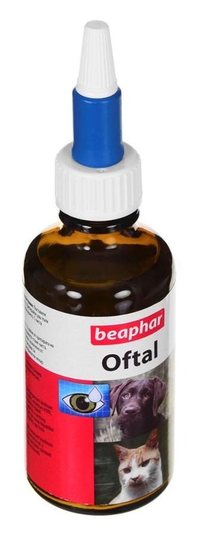 Beaphar, krople do pielęgnacji oczu dla psów i kotów 50 ml