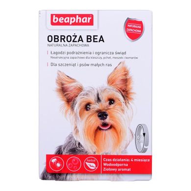 Beaphar, obroża ochronna na kleszcze pchły dla psa, rozmiar S