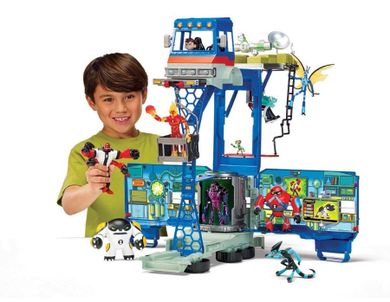Ben 10, Gruchot, Kosmiczne Centrum Dowodzenia, transformujący pojazd, kamper