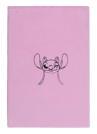 Beniamin, Lilo i Stitch, notes z pluszową okładką, A5, 80 kartek, linia, różowy