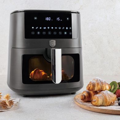 Berlinger Haus, frytkownica beztłuszczowa, air fryer, antracit, 8l