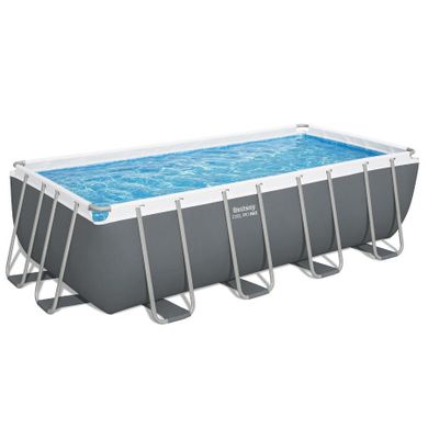 Bestway, basen stelażowy, ogrodowy 488-244-122 cm, zestaw 11w1