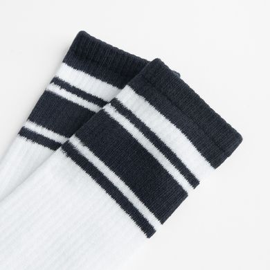 Białe wysokie skarpetki NOWEAR