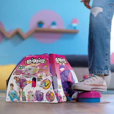 Biggies, Piesek, pompowana maskotka XXL, niebieska