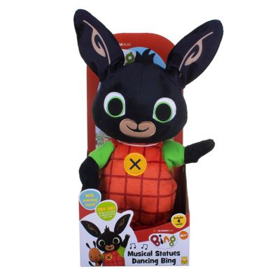 Bing, Roztańczony Króliczek, maskotka interaktywna, 30 cm