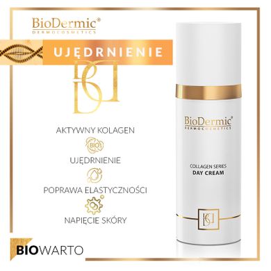 BioDermic, Collagen, Day Cream, krem na dzień z kolagenem morskim, 50 ml