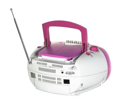 Blaupunkt, radioodtwarzacz, BB15PK, różowy