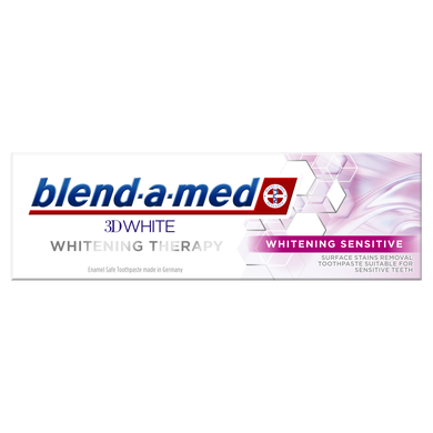 Blend-a-med, 3D White Whitening Therapy, Delikatne wybielanie, pasta do zębów, 75 ml