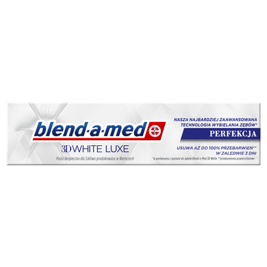 Blend-a-med, 3DWhite Luxe Perfection, wybielająca, pasta do zębów, 75 ml