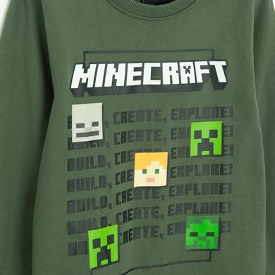 Bluza chłopięca, khaki, Minecraft