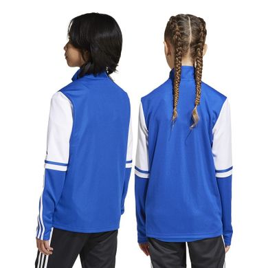 Bluza dziecięca, rozpinana, niebieska, Adidas Squadra