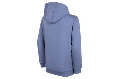 Bluza dziecięca z kapturem, niebieska, 4F
