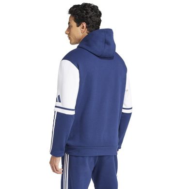 Bluza męska z kapturem, niebieska, Adidas Squadra